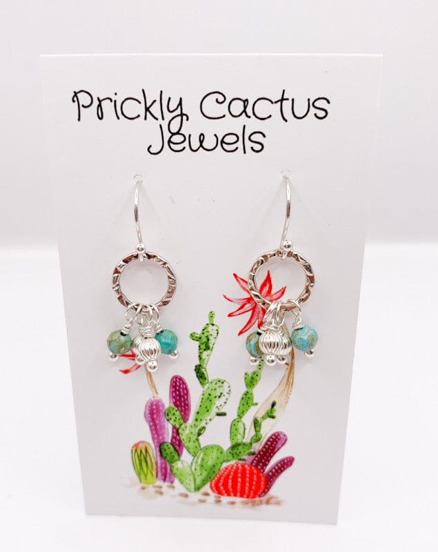 Prickly Cactus Earrings Hill Country Dangles Product Tag