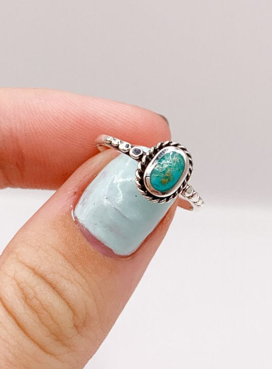 Prickly Cactus Ring 7 Turquoise Joy Ring Product Tag