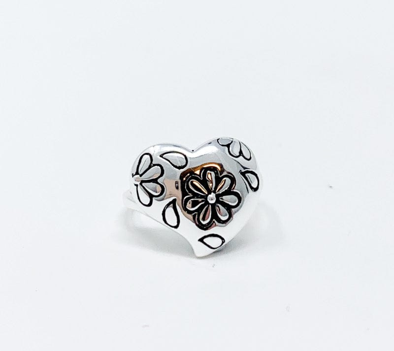 Prickly Cactus Ring Daisy Heart Ring Product Tag