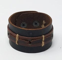 Prickly Cactus Bracelet Boho Leather Cuff Product Tag