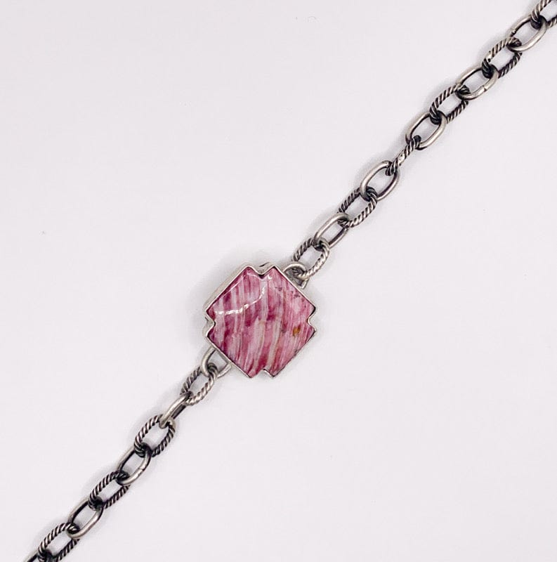 Prickly Cactus Bracelet Purple Spiny Link Bracelet Product Tag
