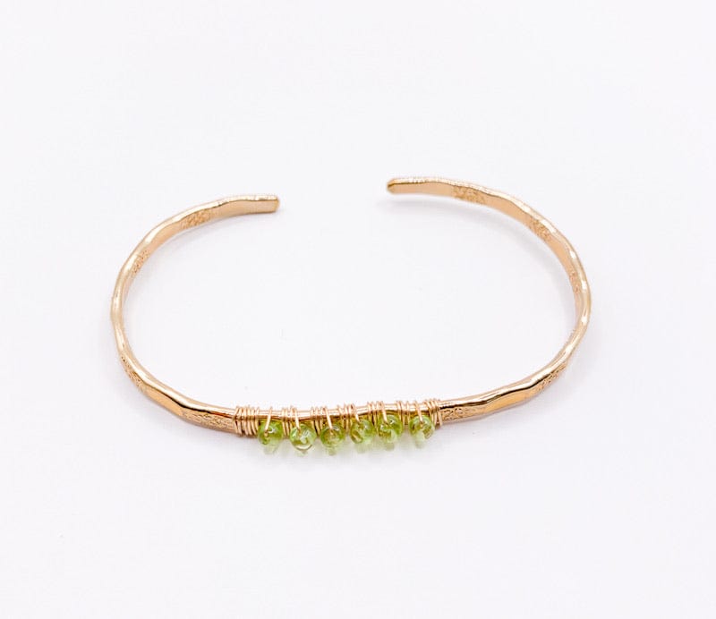 Prickly Cactus Bracelet Sage Cuff Product Tag