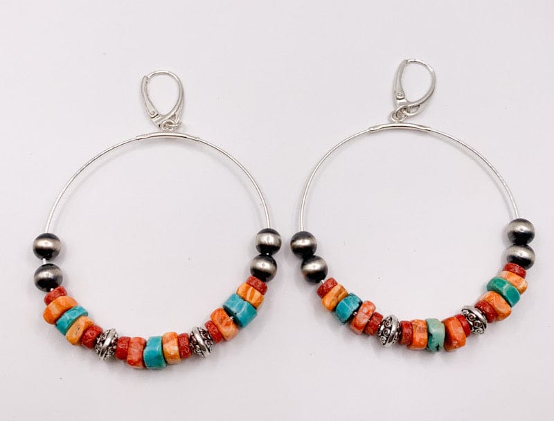Prickly Cactus Earrings Frontier Hoops Product Tag
