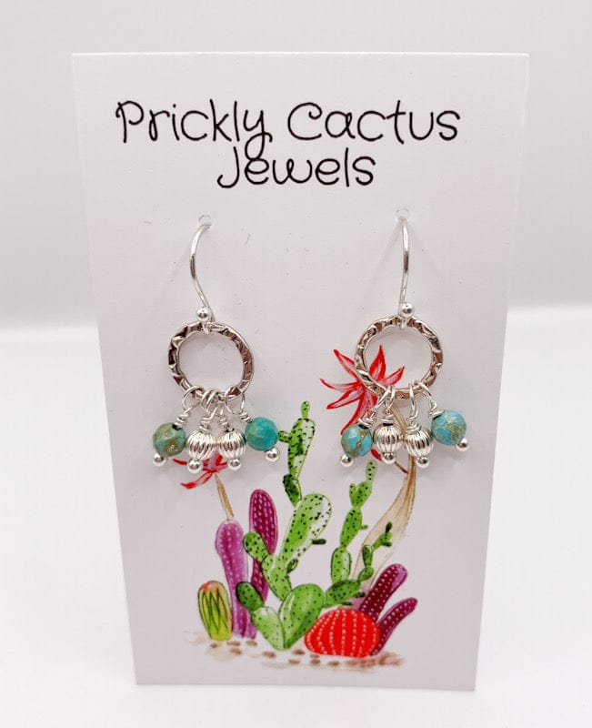 Prickly Cactus Earrings Hill Country Dangles Product Tag