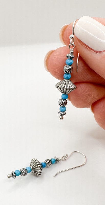 Prickly Cactus Earrings Logan Earrings - Turquoise Product Tag