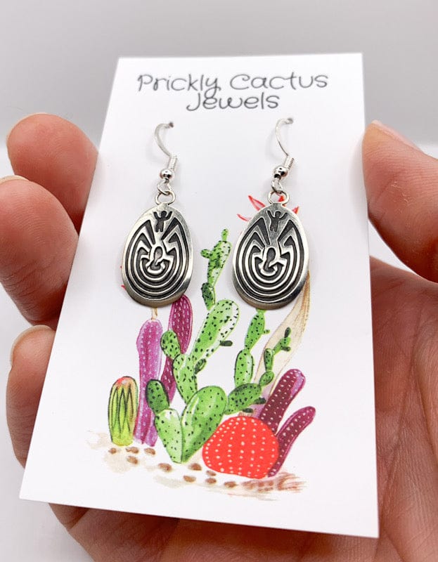 Prickly Cactus Earrings Man In Maze Earrings Product Tag