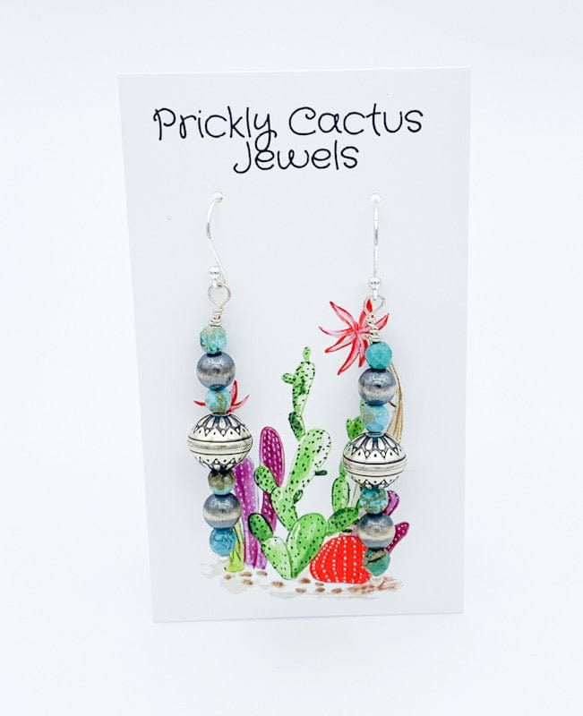 Prickly Cactus Earrings Sonora Earrings Product Tag