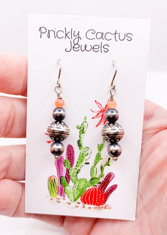 Prickly Cactus Earrings Terlingua Earrings Product Tag