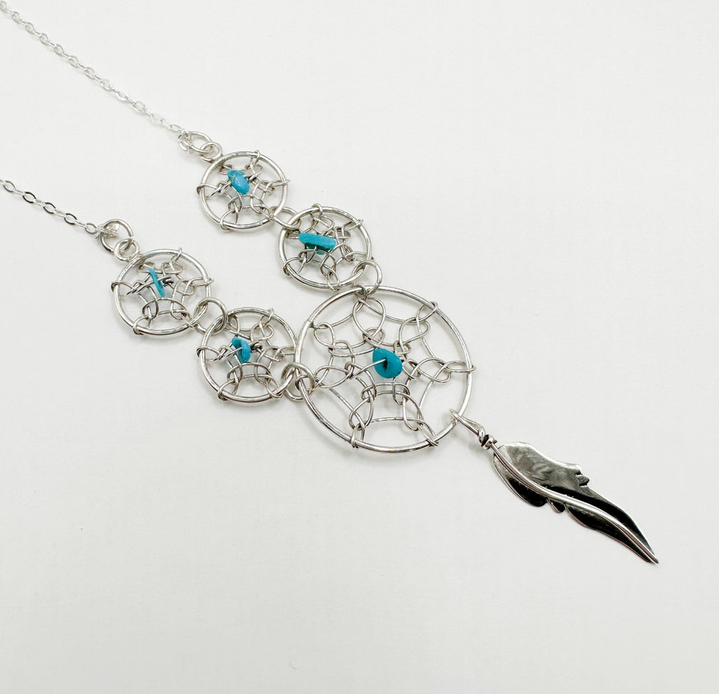 Prickly Cactus Necklace DreamCatcher Necklace Product Tag