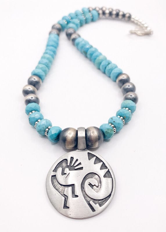 Prickly Cactus Necklace Kokopelli Necklace Product Tag
