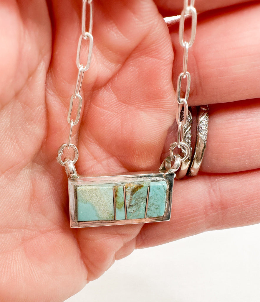 Prickly Cactus Necklace Petite Bar Necklace Product Tag