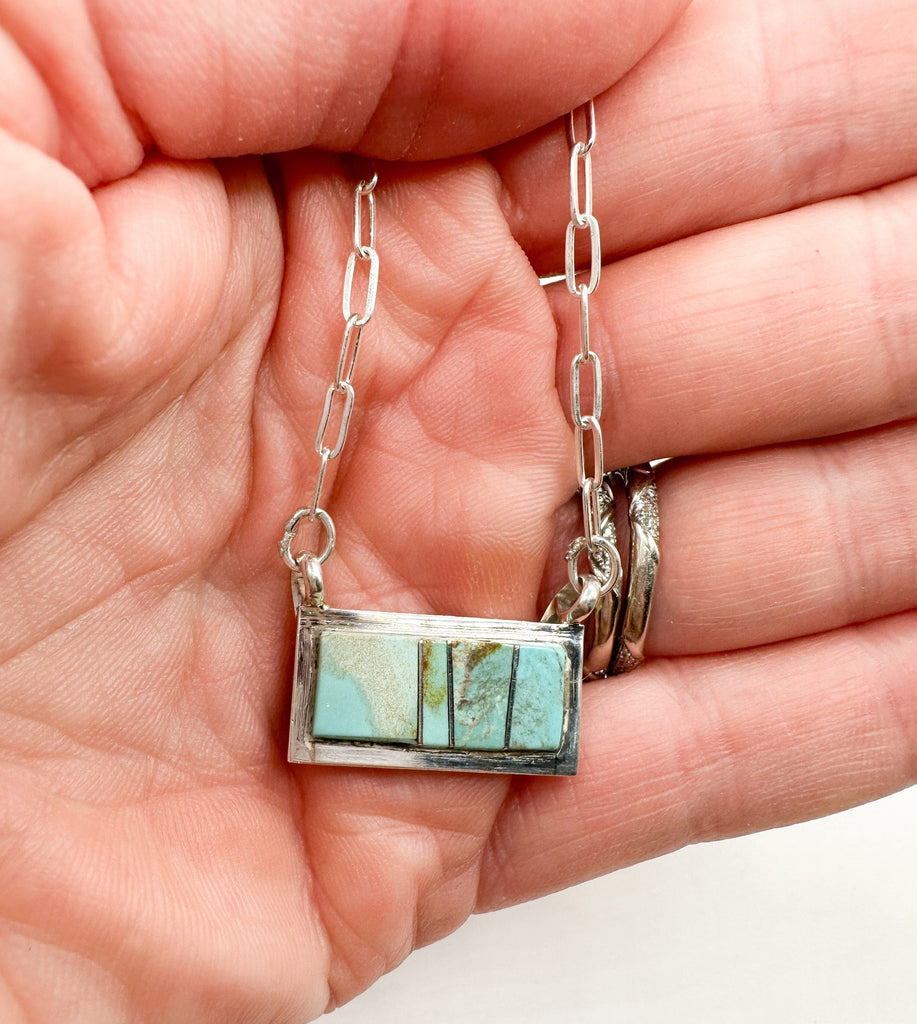 Prickly Cactus Necklace Petite Bar Necklace Product Tag