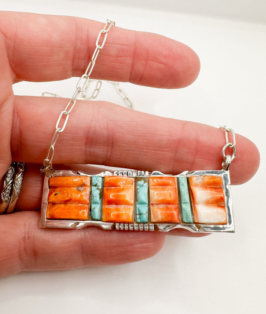 Prickly Cactus Necklace Spiny Oyster Bar Necklace Product Tag