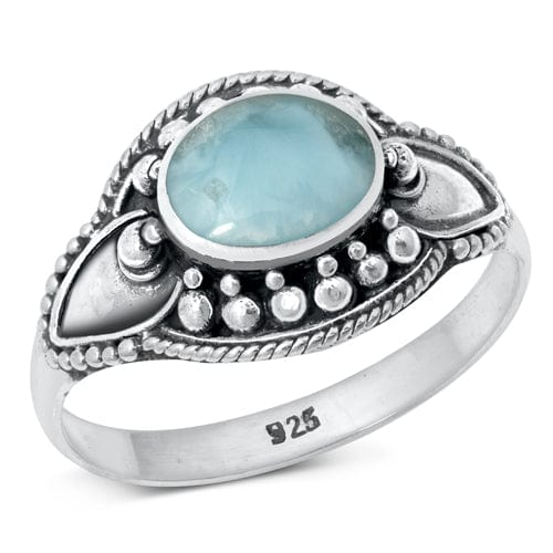 Prickly Cactus Ring 6 Larimar Springs Ring Product Tag