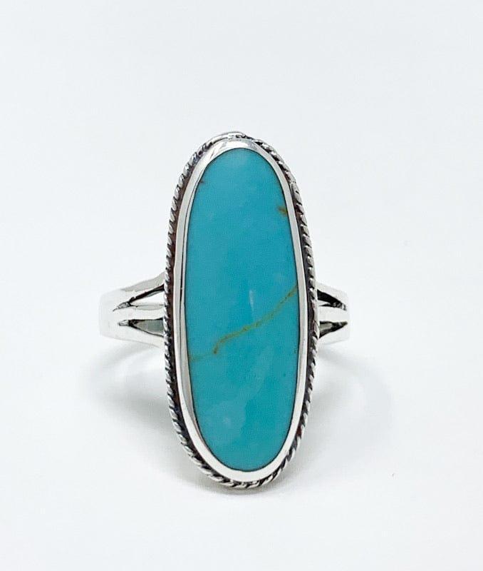 Prickly Cactus Ring 9 Classic Turquoise Ring Product Tag