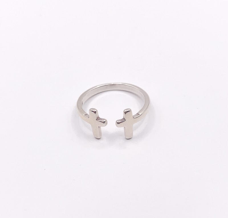 Prickly Cactus Ring Cross Ring Product Tag