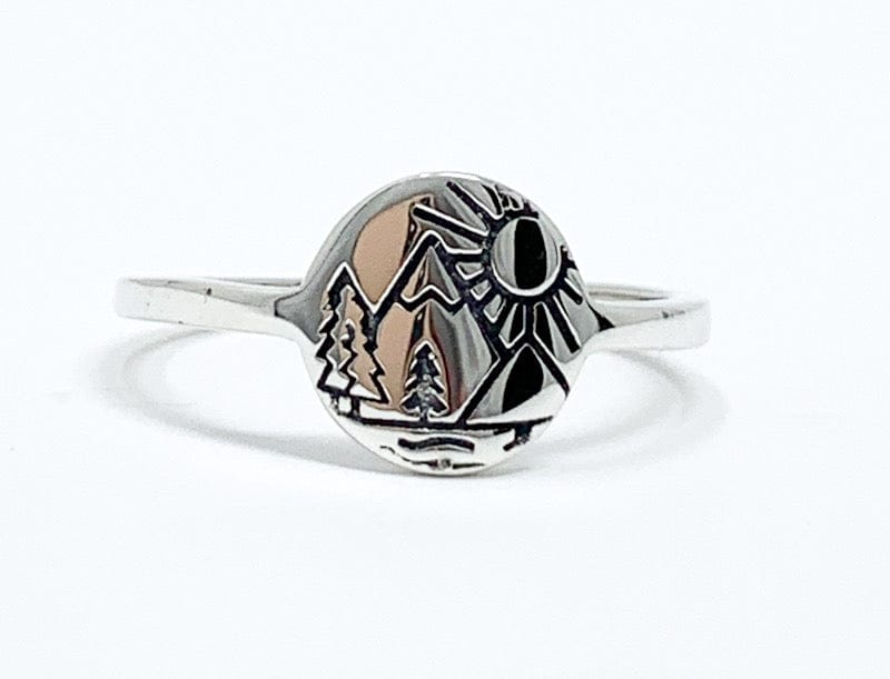 Prickly Cactus Ring Nature Ring Product Tag